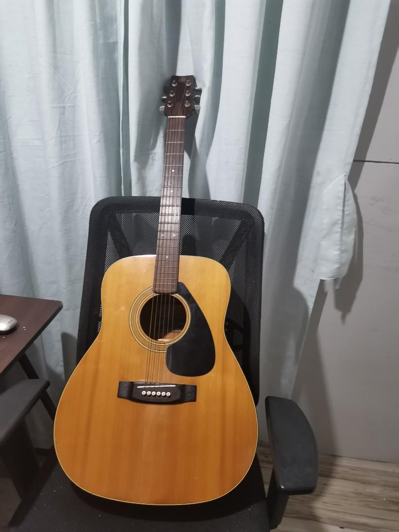 Vintage Yamaha FG-150 (Black label) Acoustic Guitar, Hobbies ...