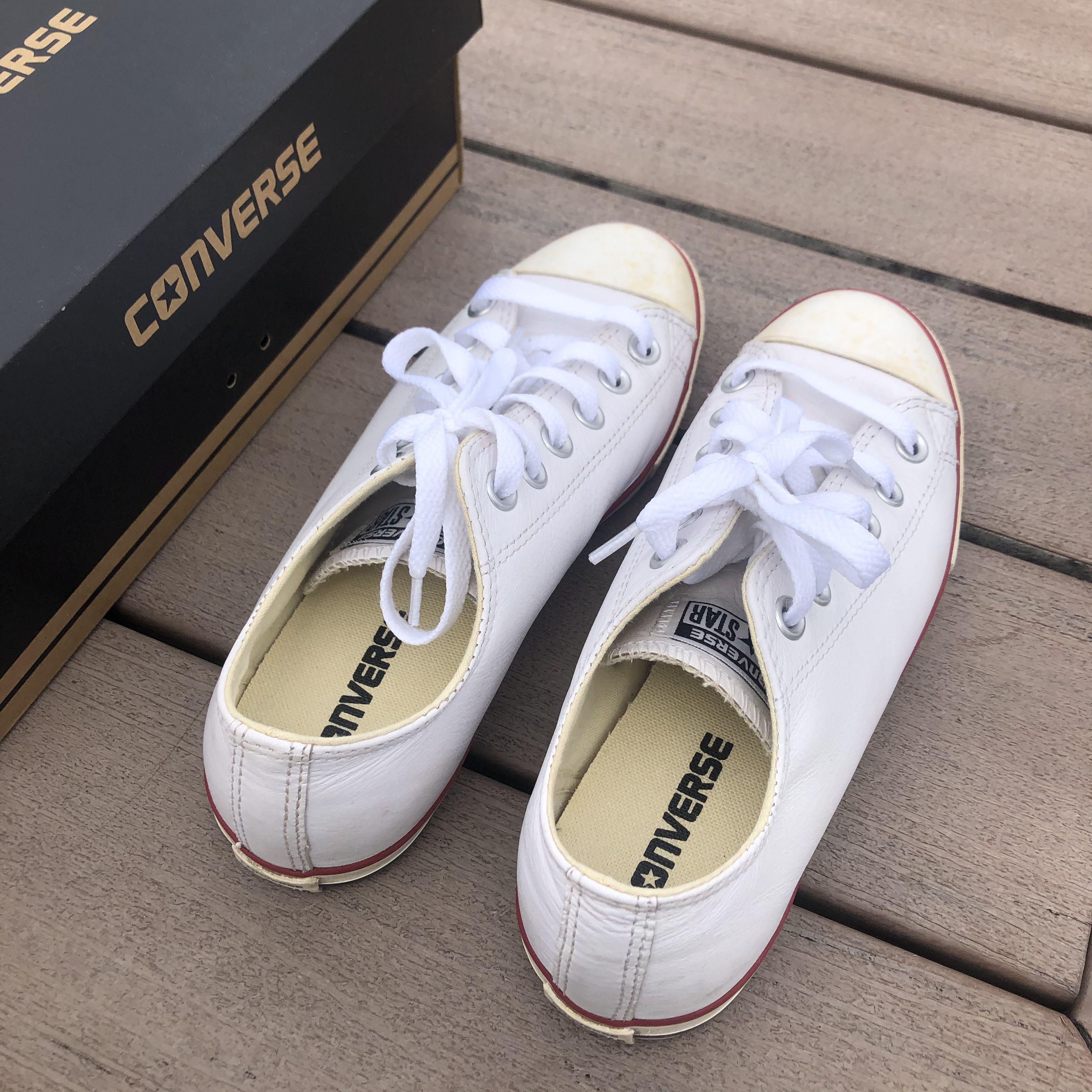 converse white 37.5