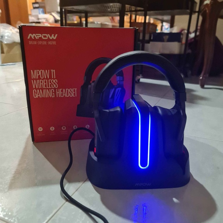 Mpow T1 Wireless Gaming Headset Video Gaming Gaming
