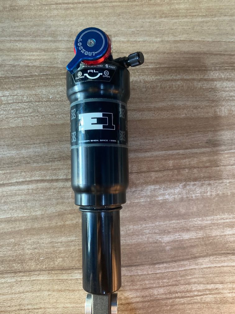X fusion e1 rear shock sales