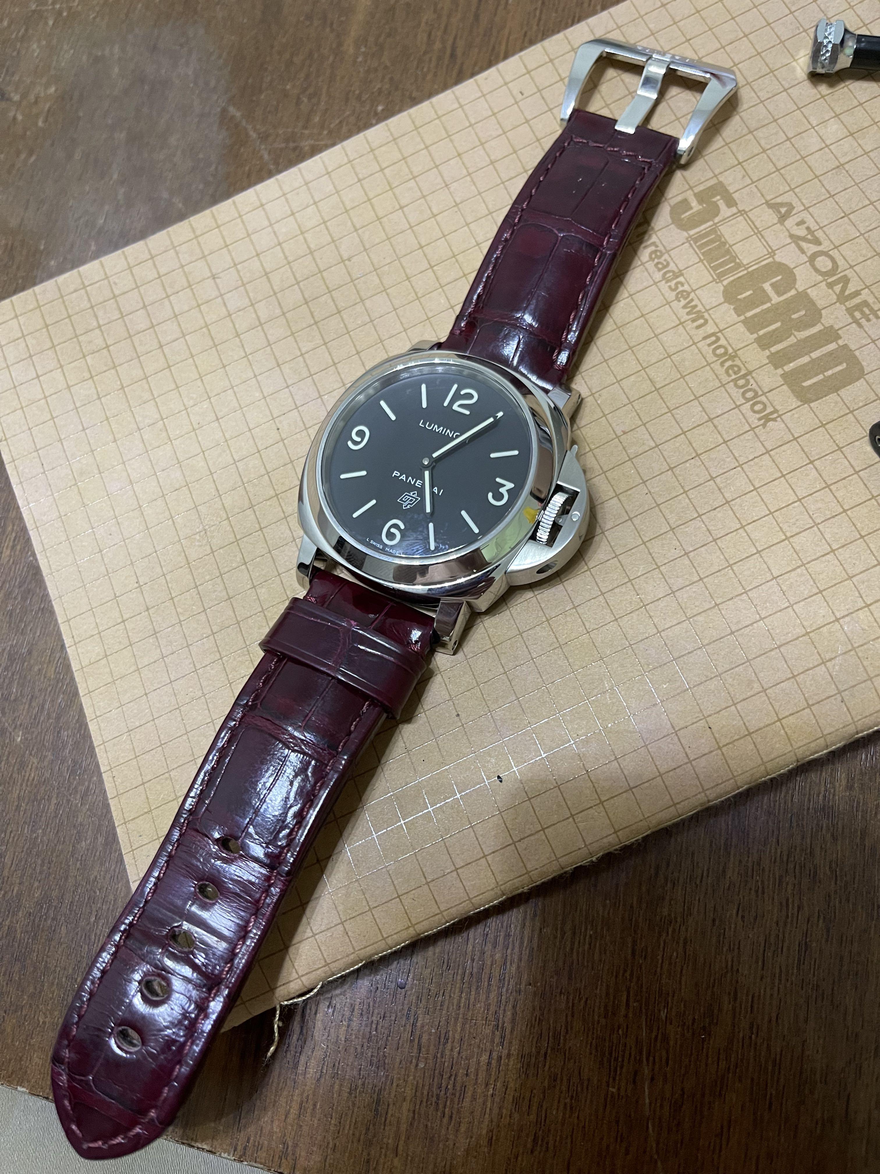 Panerai original on sale strap