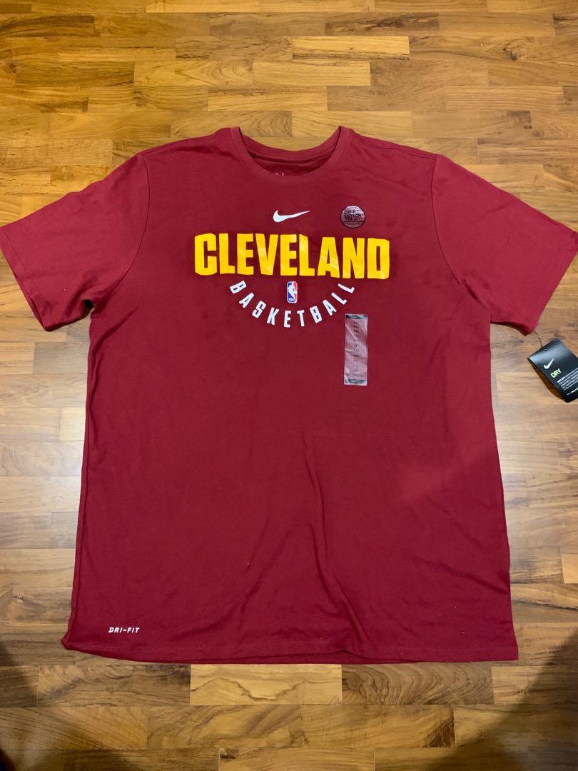 XXL Nike x NBA Cleveland Cavaliers Basketball Warm Up Tee Shirt, Men's  Fashion, Tops & Sets, Tshirts & Polo Shirts on Carousell