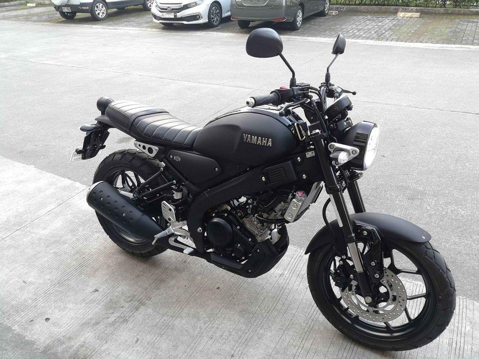 Yamaha Xsr 155 Matte Black, Motorbikes, Motorbikes For Sale On Carousell