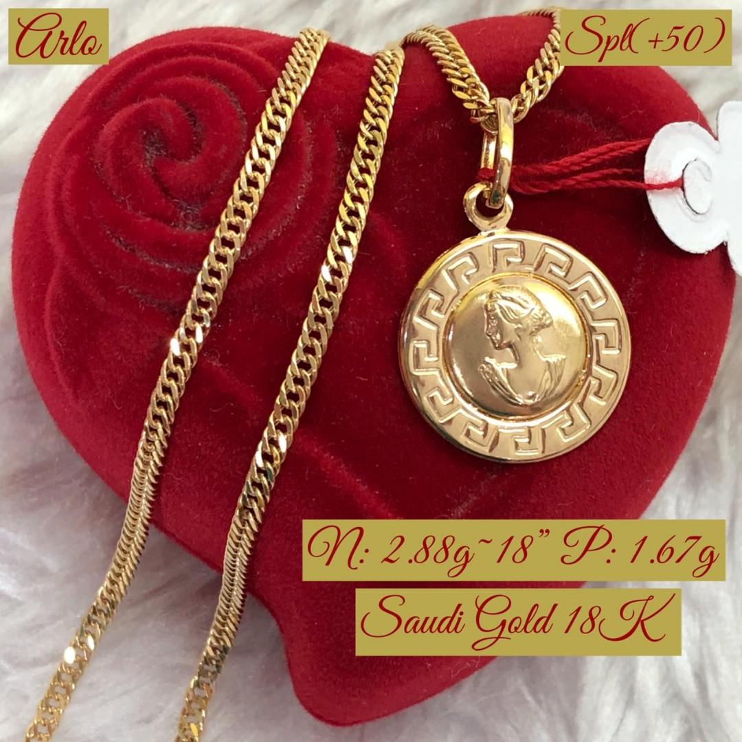 saudi gold necklace for men 18k, Women's Fashion, Jewelry & Organizers,  Necklaces on Carousell