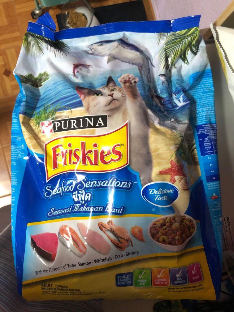 3kg Friskies Seafood Cat Food, Pet Supplies, Pet Food on Carousell