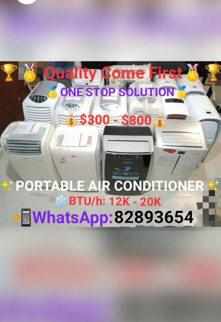 Portable Air Conditioner 9k Btu H 20k Btu H Price Range 300 800 Tv Home Appliances Air Conditioners Heating On Carousell