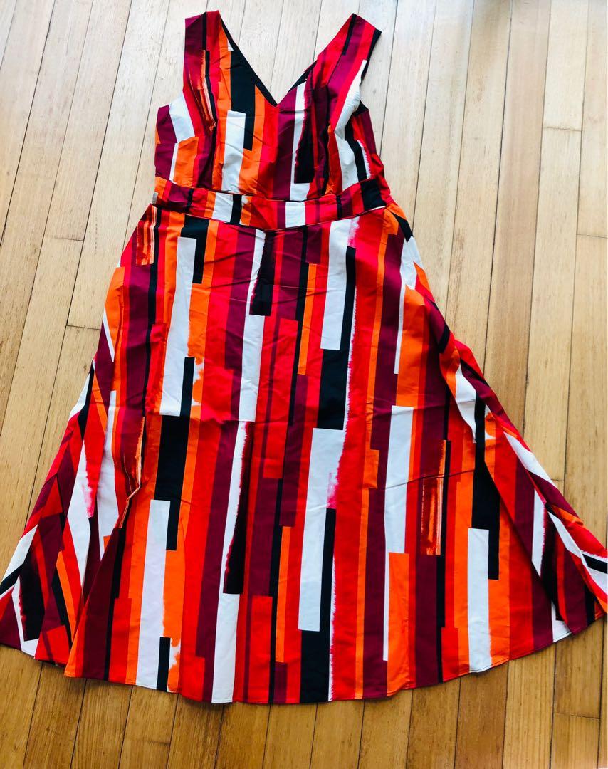 principles red dress