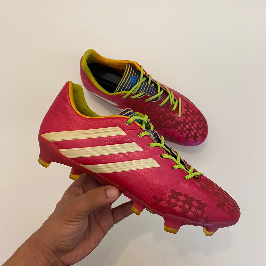 Adidas Predator Lz Trx Fg, Sports Equipment, Sports & Games, Racket & Ball  Sports On Carousell