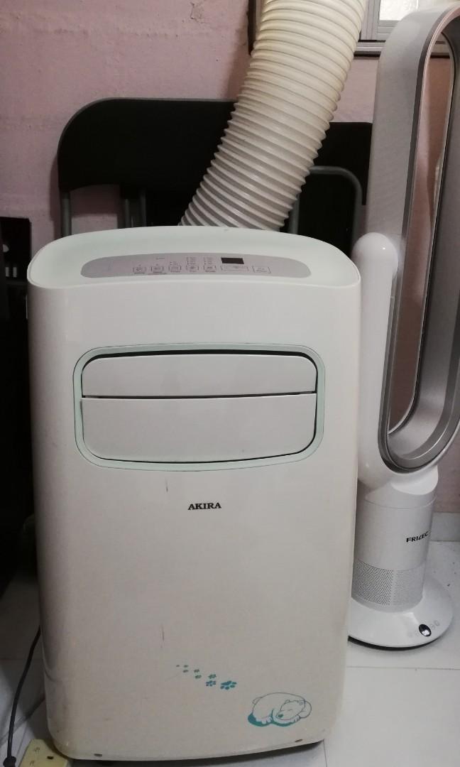 Akira portable aircon not starting, TV & Home Appliances, Air Conditioners & Heating on Carousell