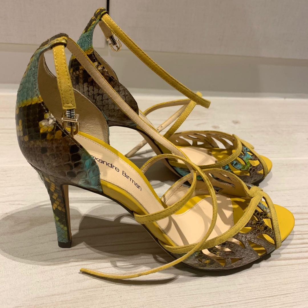 Alexandre Birman snakeskin sandal, Women's Fashion, Footwear