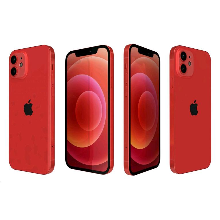 Apple iPhone 12 128GB PRODUCT RED (MY) warranty, Mobile Phones