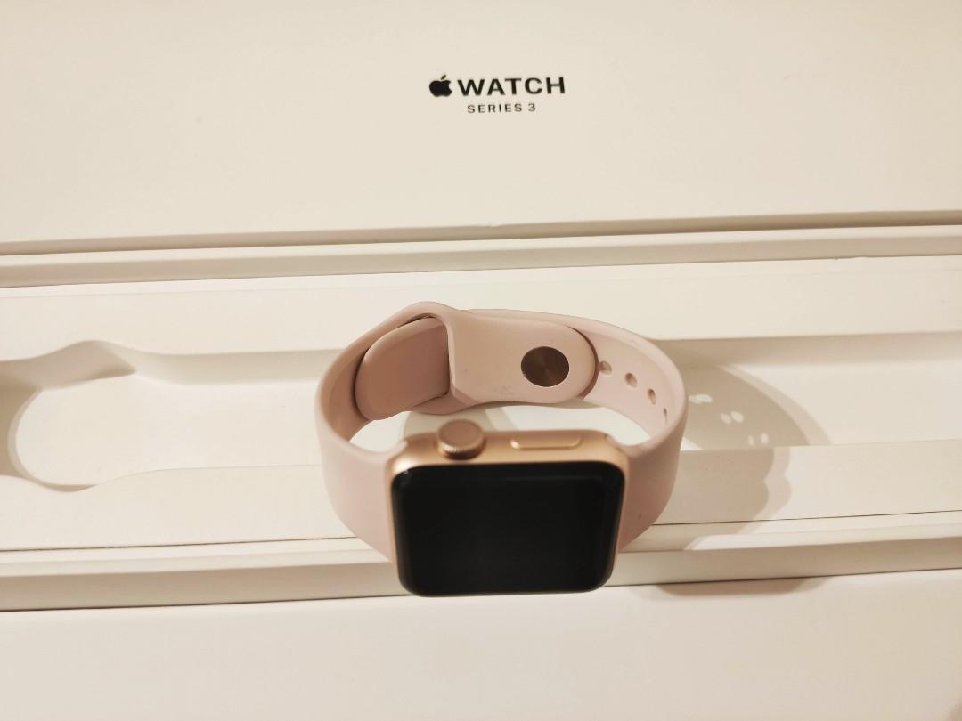 series 3 rose gold 38mm