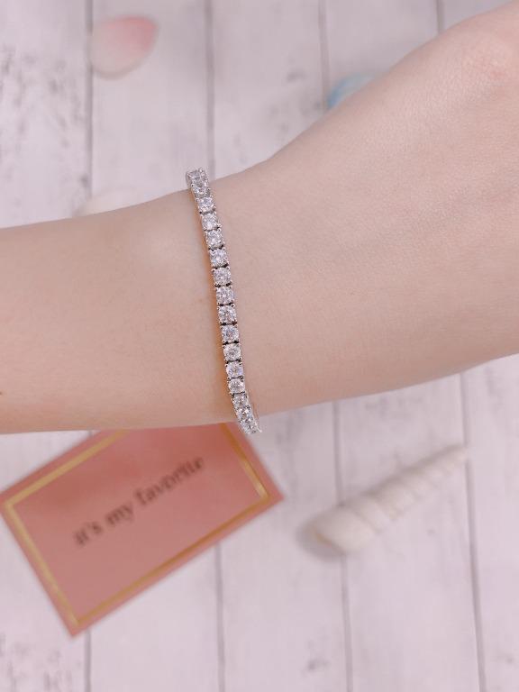 Arabella Tennis Bracelet Women S Fashion Jewelry Organisers Bracelets On Carousell