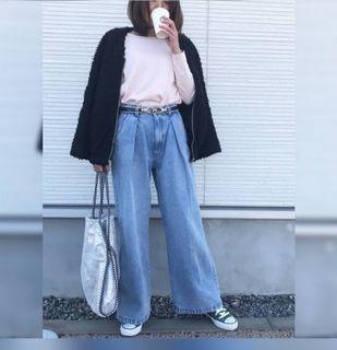 Authentic GU by UNIQLO/Buggy Jeans/Wide Jeans/Kulot