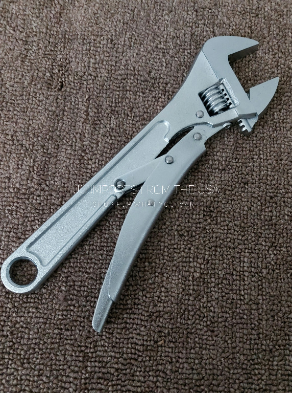 Authentic Locking Adjustable Wrench HART USA purchased, Furniture