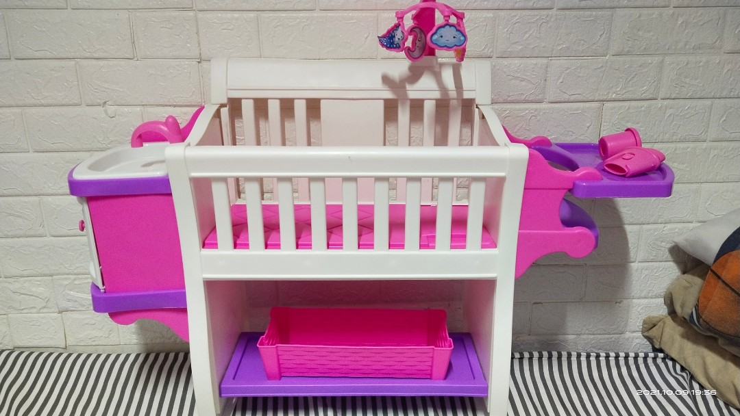 Baby alive Crib Nursery, Hobbies & Toys, Toys & Games on Carousell