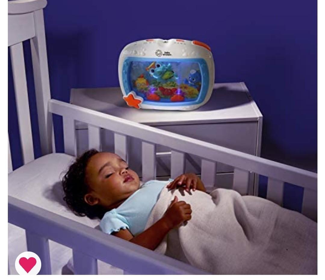Baby Einstein, Sea Dreams Soother Cot Toy with Remote, Lights and