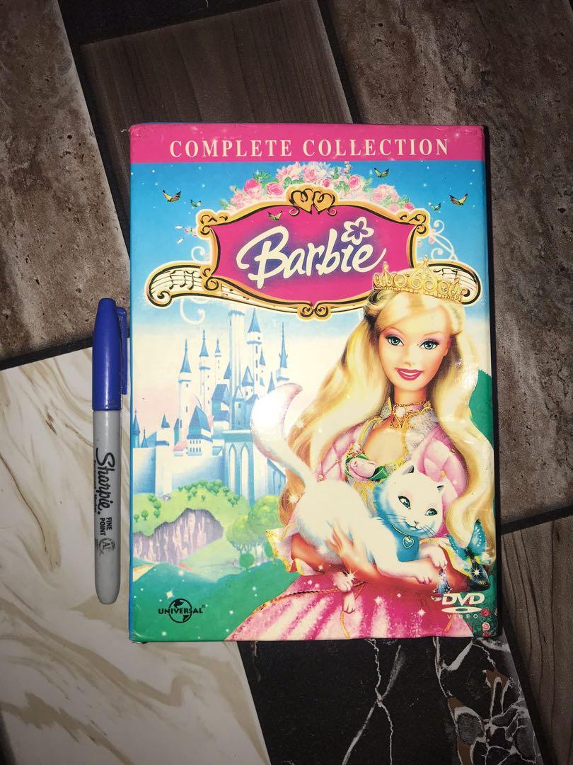 Barbie 16 DVD set complete collection, Hobbies & Toys, Music