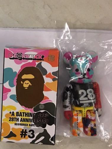 Bearbrick 100 Bape Camo 3 super rare secret unit