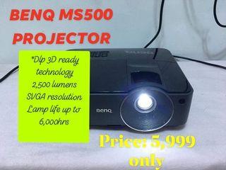BenQ MS500 projector 2500 lumens DLP SVGA
