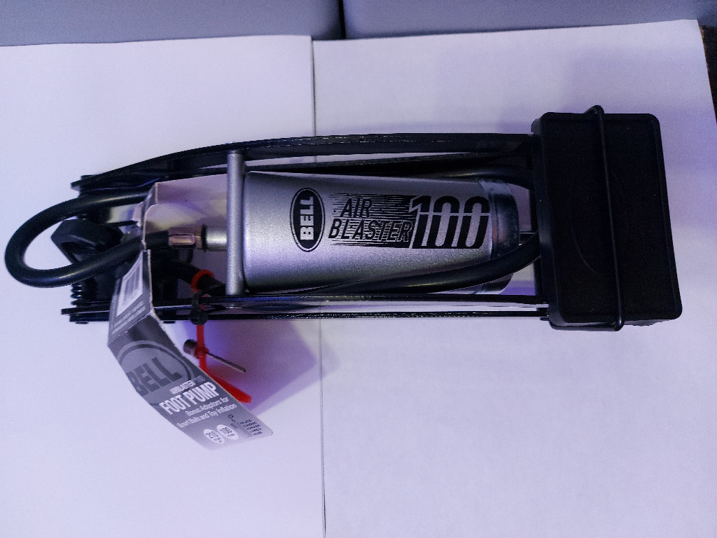 Bell bike foot 2025 pump