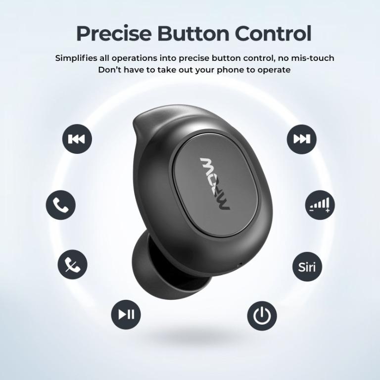 [BNIB] MPOW (BH510A) MDots True Wireless Earbuds, Bluetooth V5.0 with