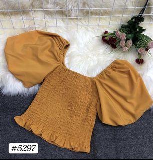 Brand new Puff sleeves crop tops