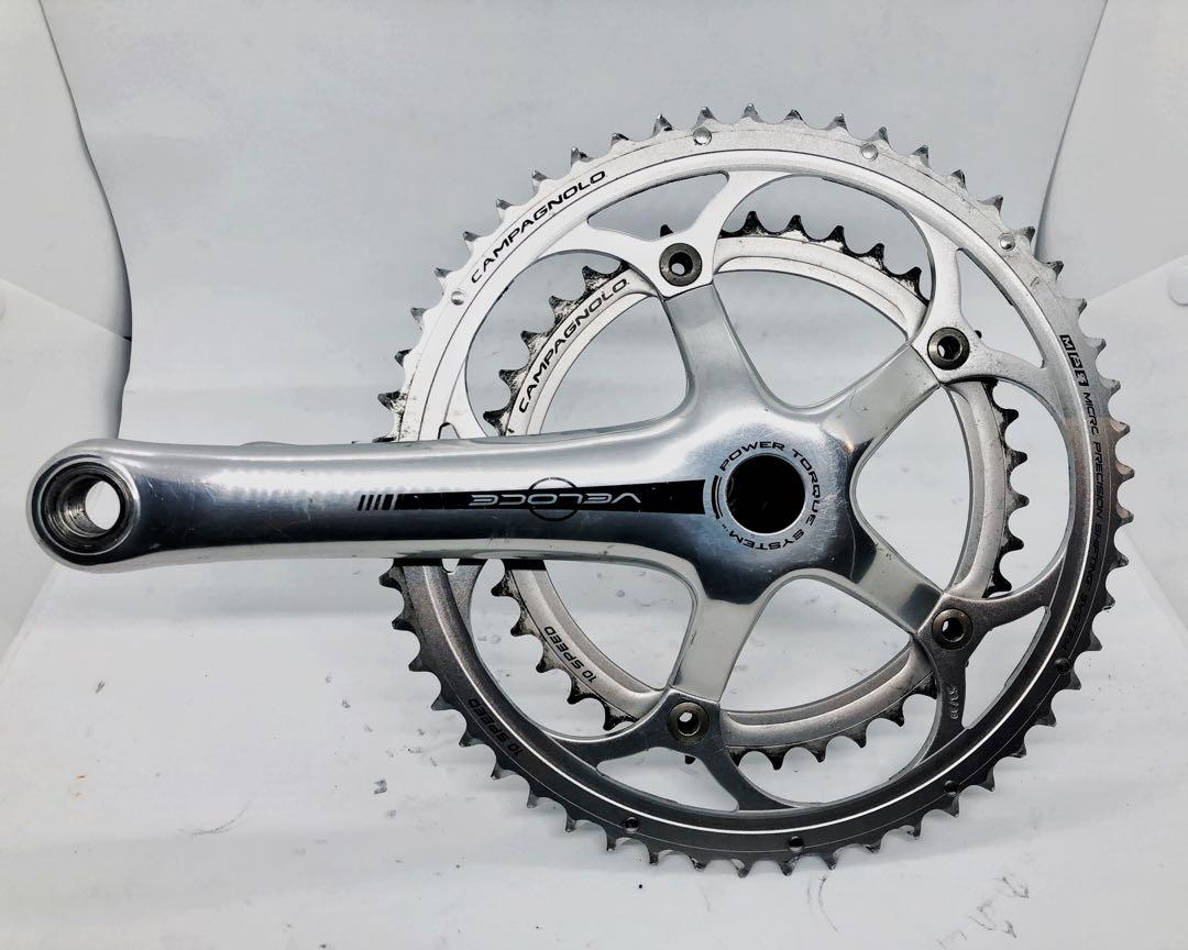 Campagnolo Veloce 10 Speed Crankset Sports Equipment Bicycles