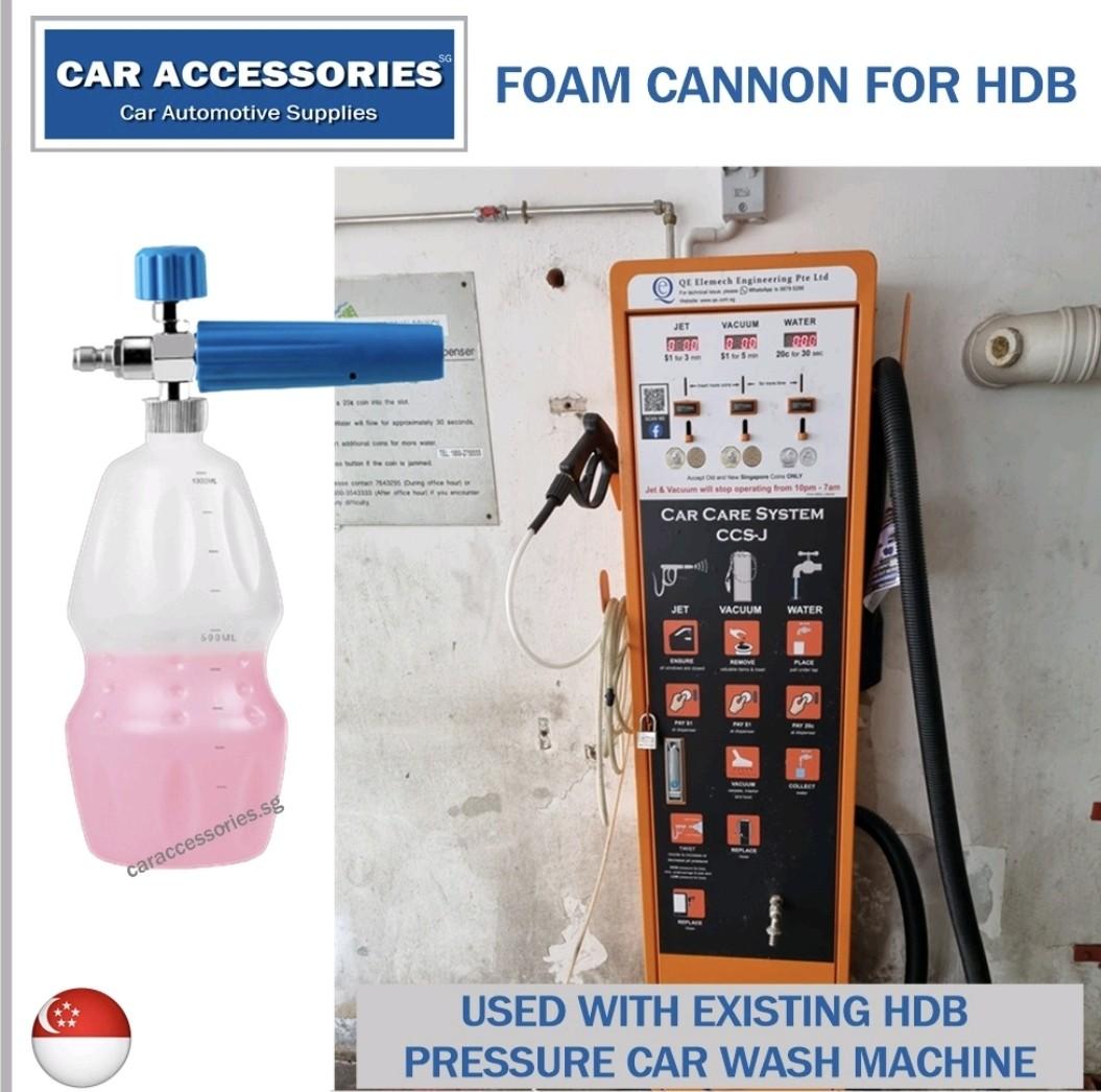 Car Wash Foam Cannon for HDB Car Park Suitable With Existing Car Wash