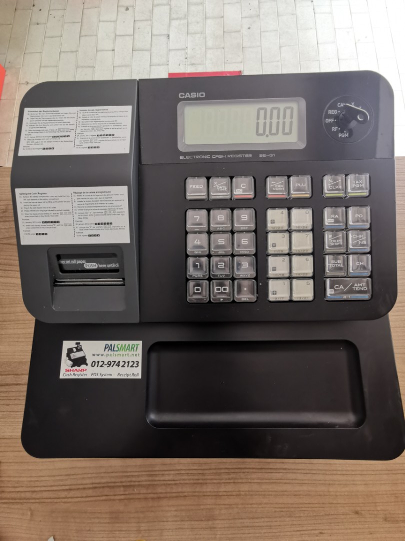 casio cash register