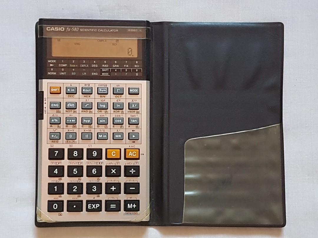 Casio fx deals 580 scientific calculator
