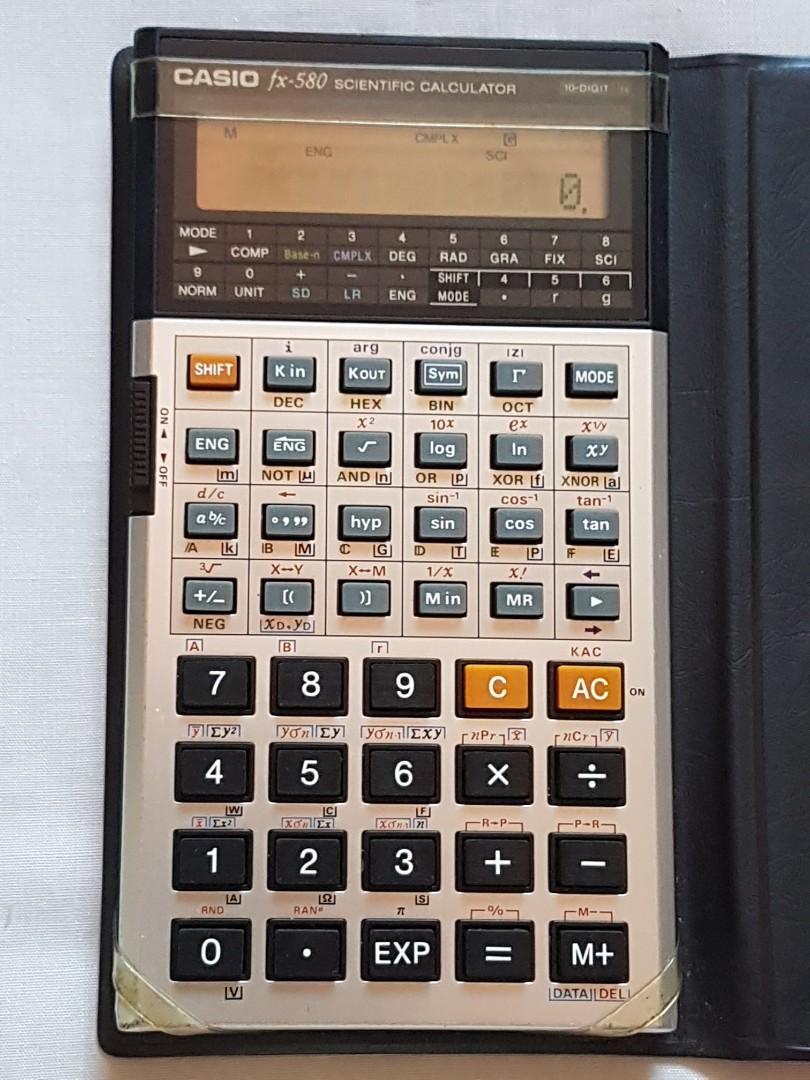 Fx online 580 calculator