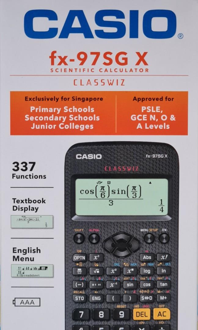 Casio FX 97SG X Computers Tech Office Business Technology on