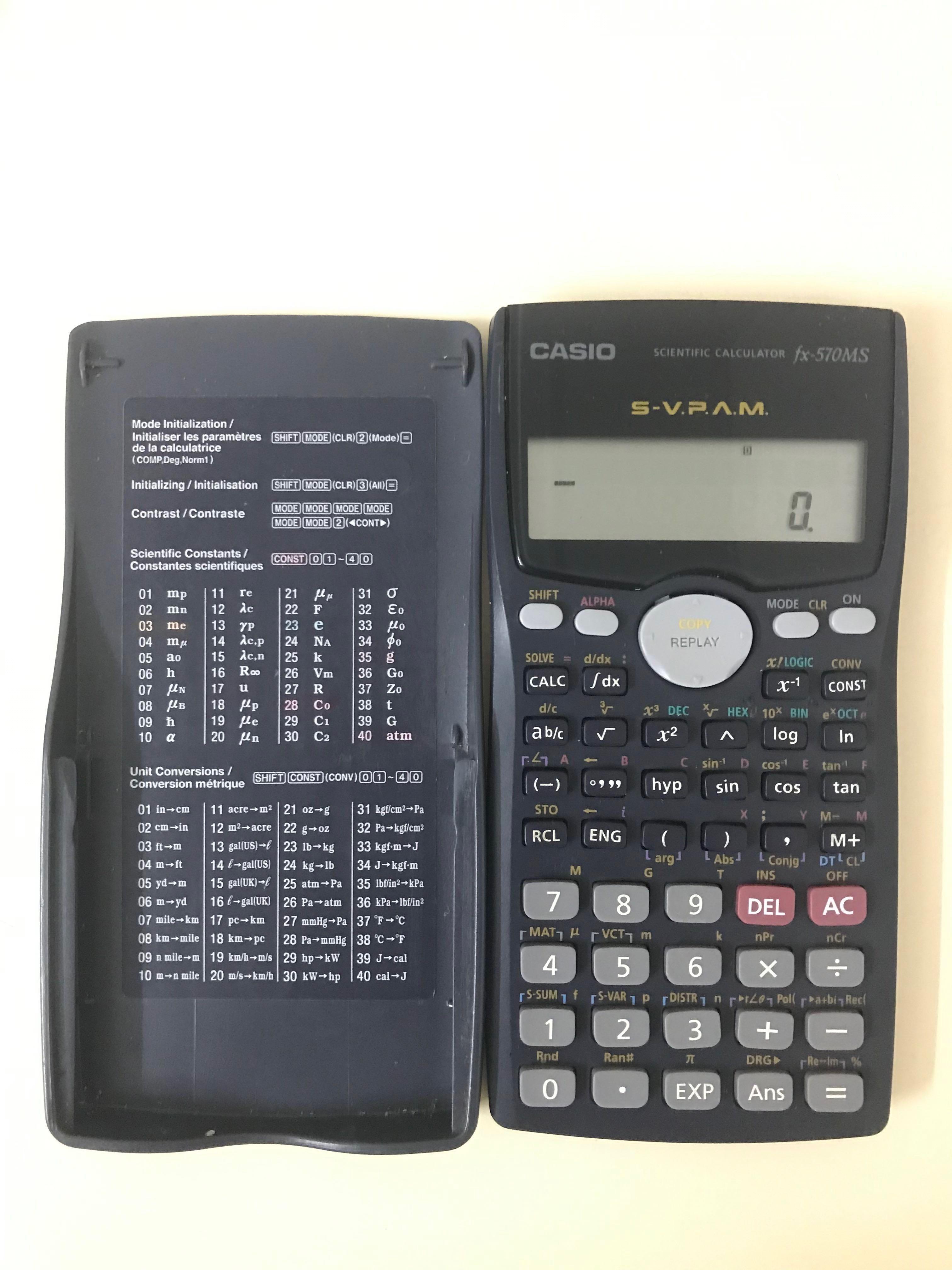 scientific calculator 570ms