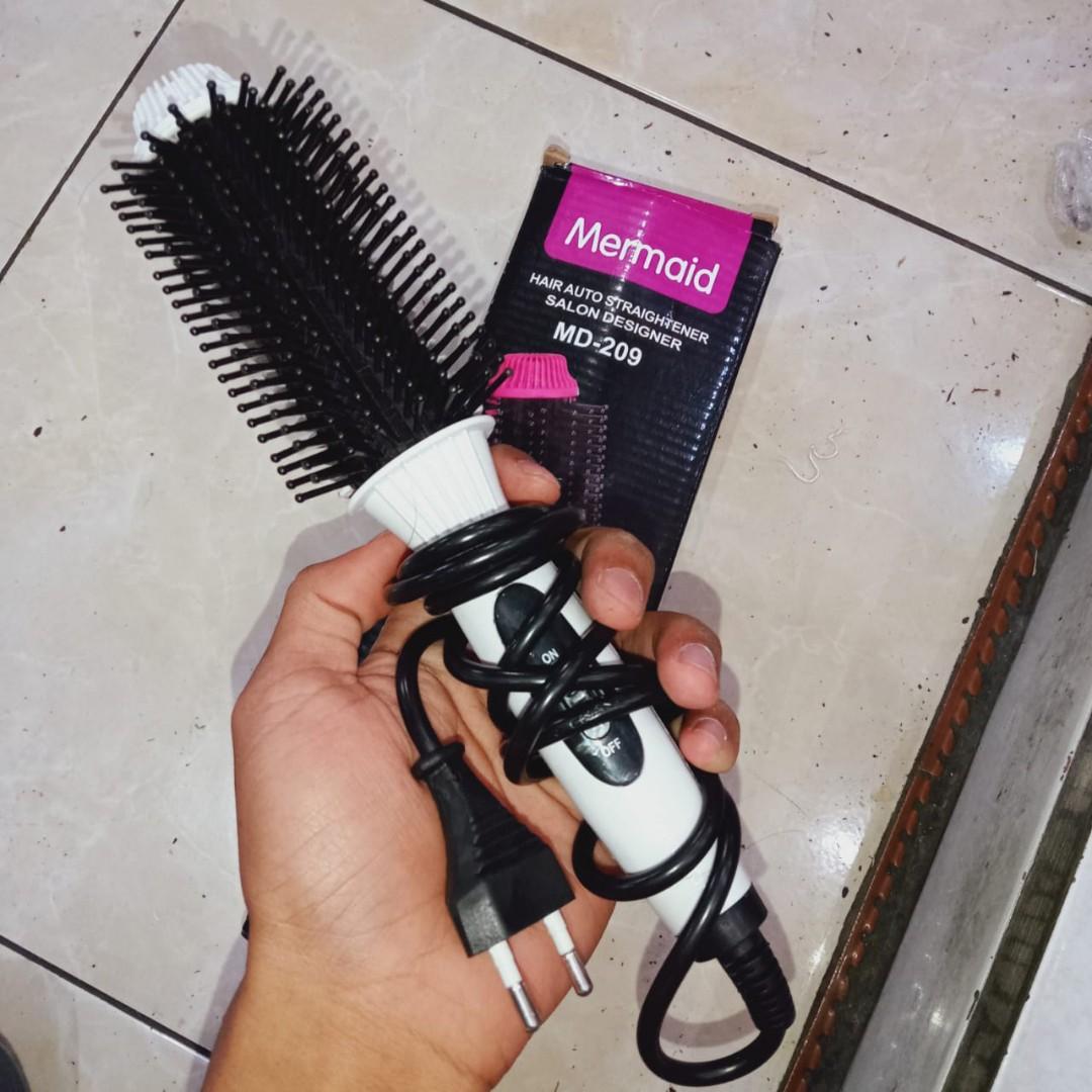 Mermaid hair straightener clearance