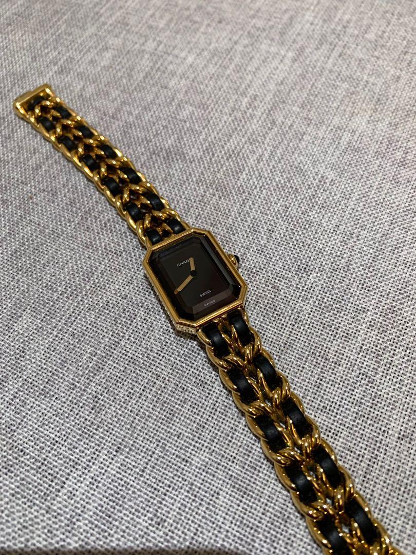 Chanel Premiere Watch Gold., Luxury, Accessories on Carousell