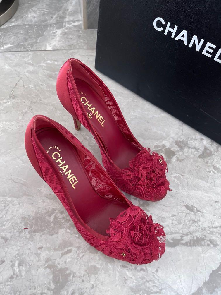 Red chanel clearance heels