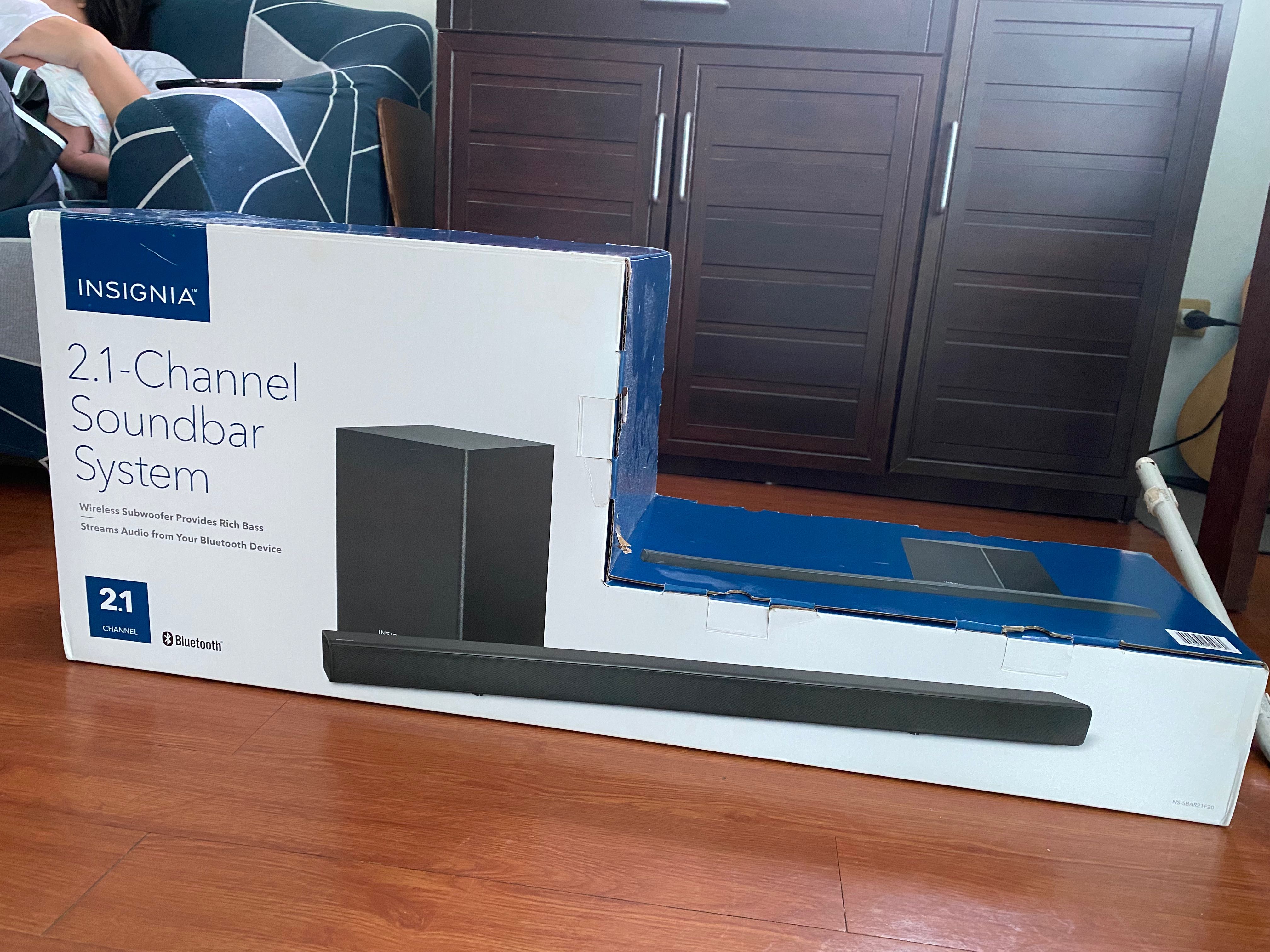 Insignia 2.1 soundbar on sale