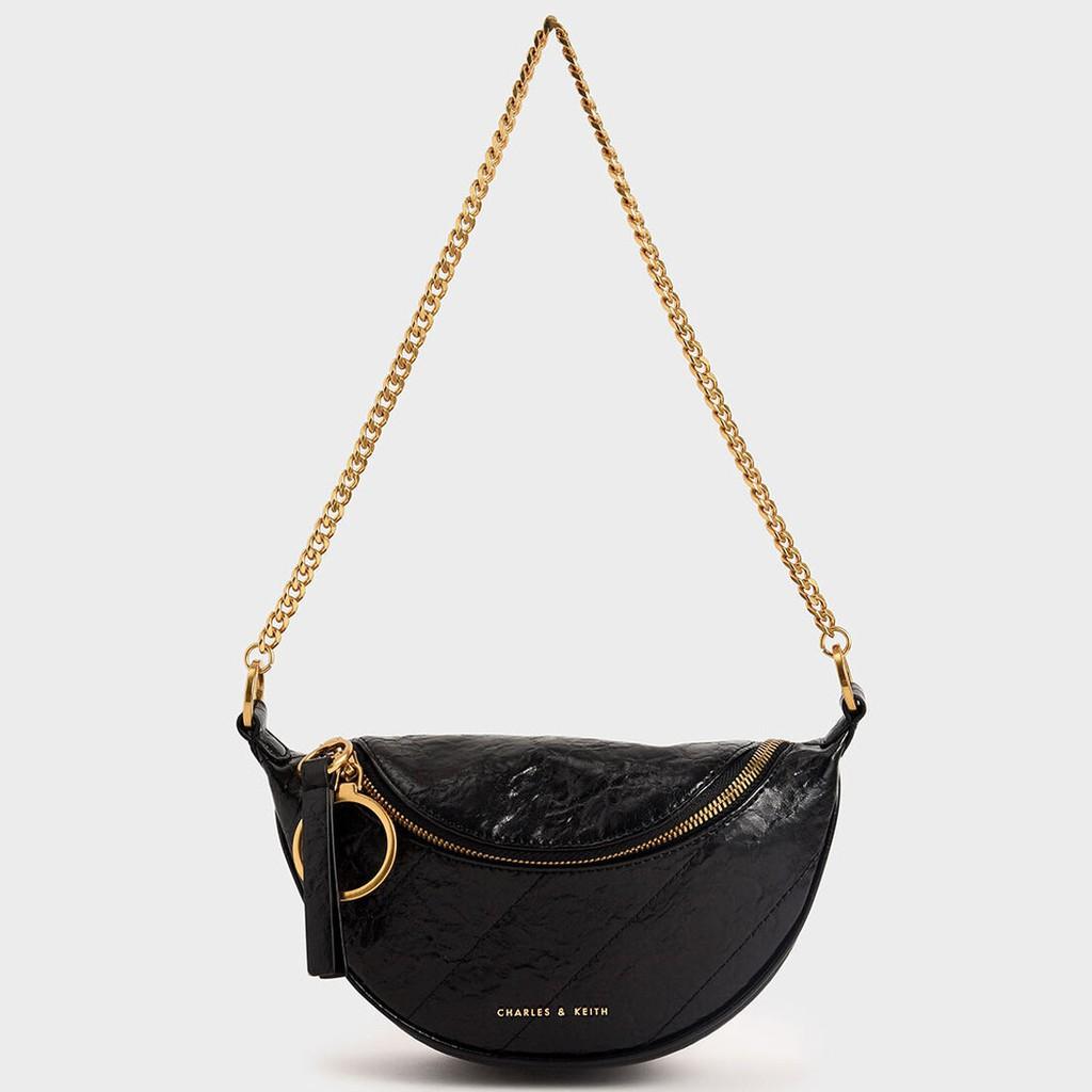 Charles and keith wrinkled bag store