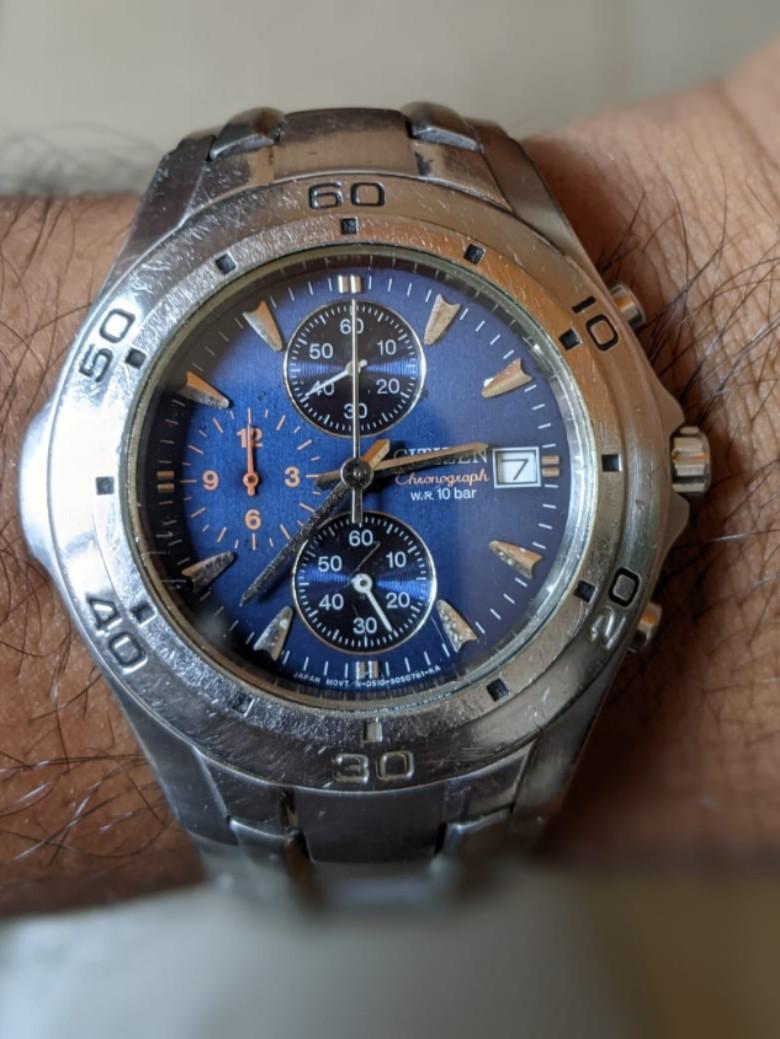 Citizen chronograph shop wr10bar