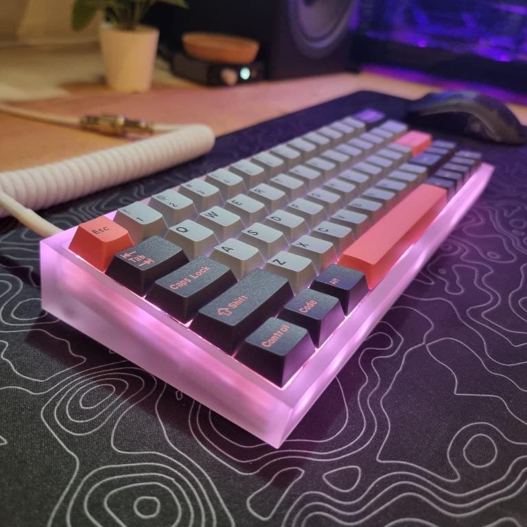 [Custom Mechanical Keyboard] KBDfans Tofu60 Acrylic, Computers & Tech ...