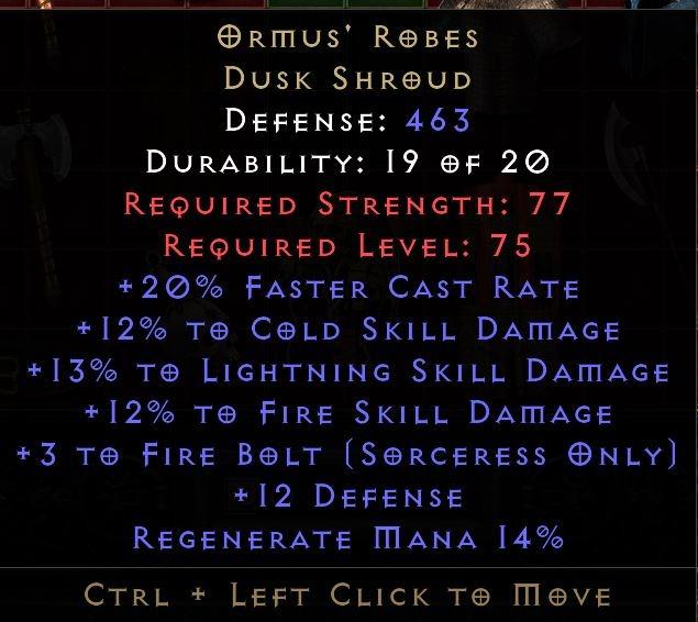 D2R Ormus Robes -PC (Category: In-Game Products) located in Singapore. Submitted by lix85 (Listing ID 1118404313, Image 1). Description: .