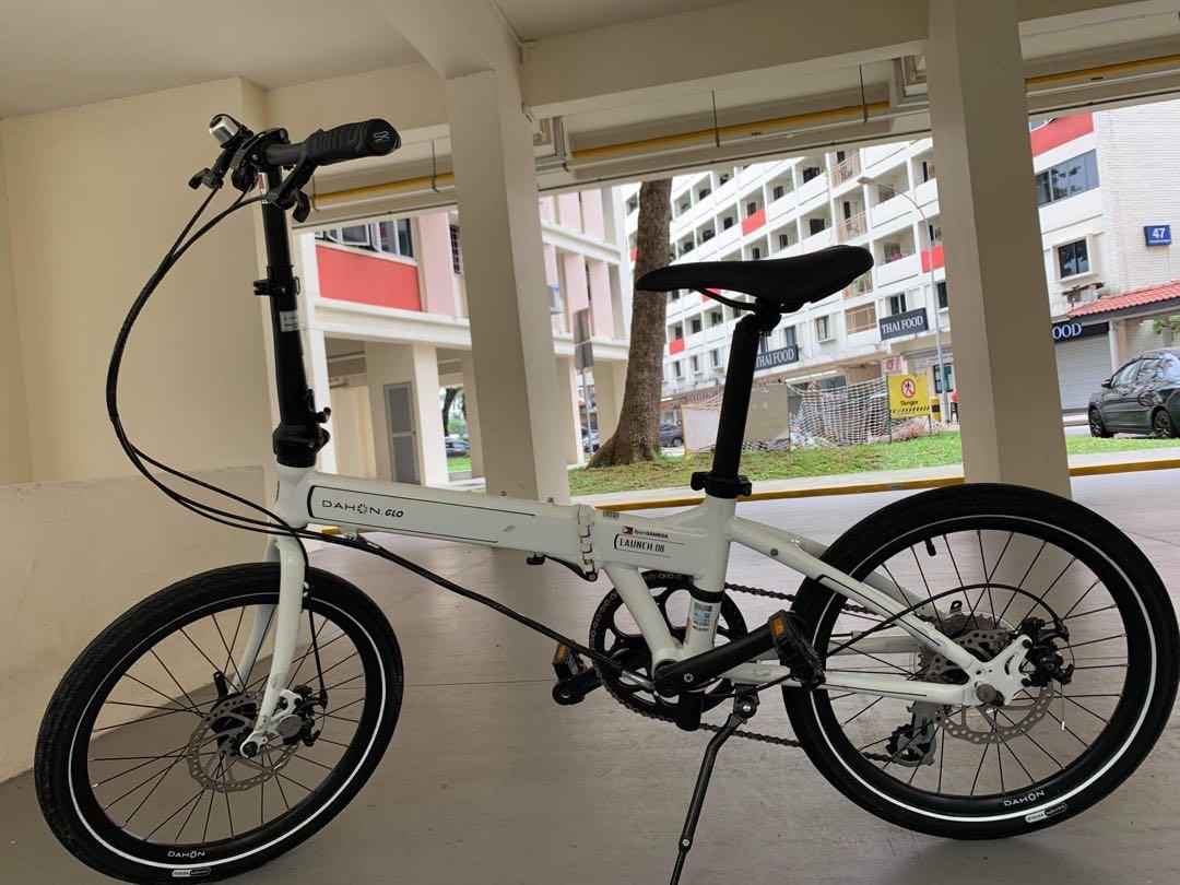 dahon launch d8 white