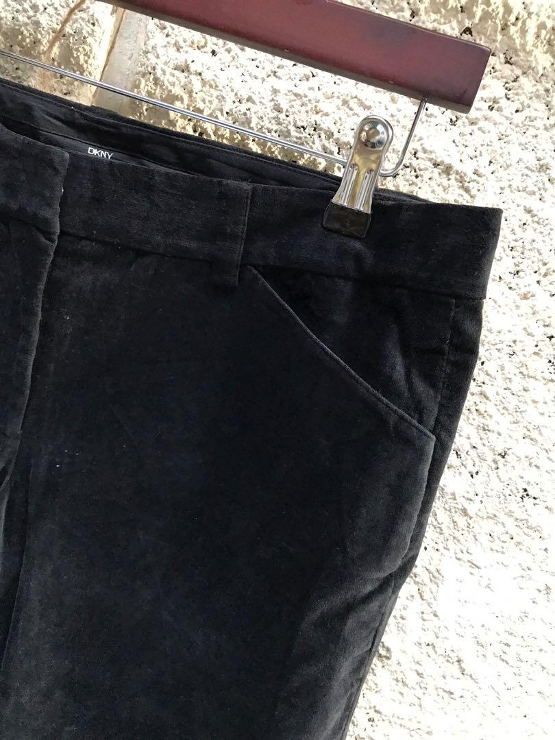 DKNY velvet pants. #zara, Fesyen Wanita 
