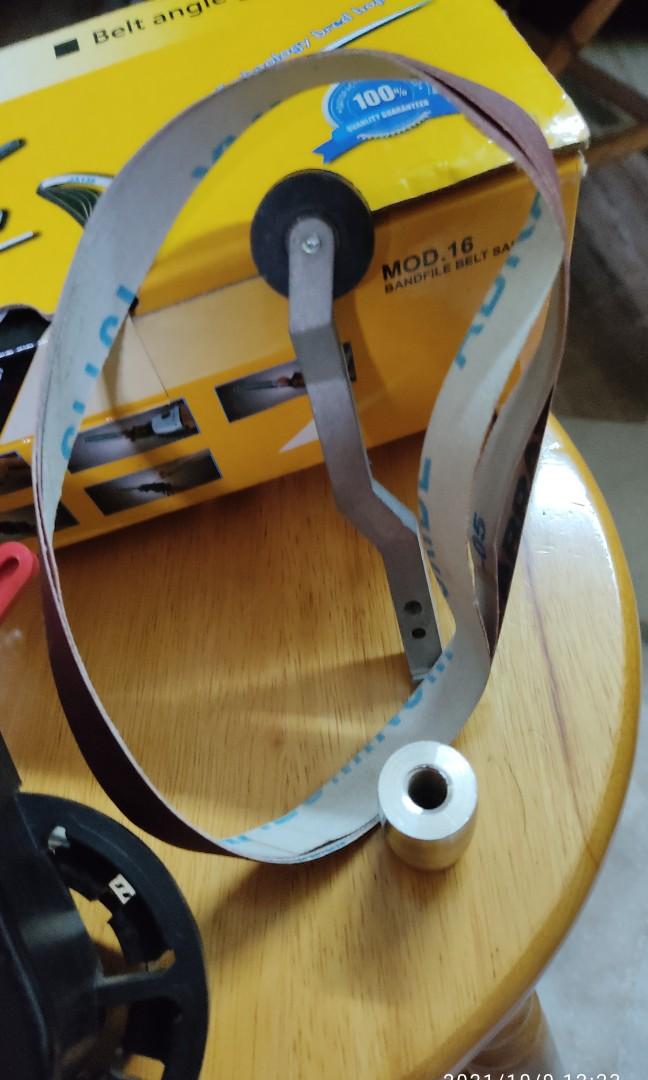 Drillpro DIY Sander Sanding Belt Adapter For 100mm Electric Angle