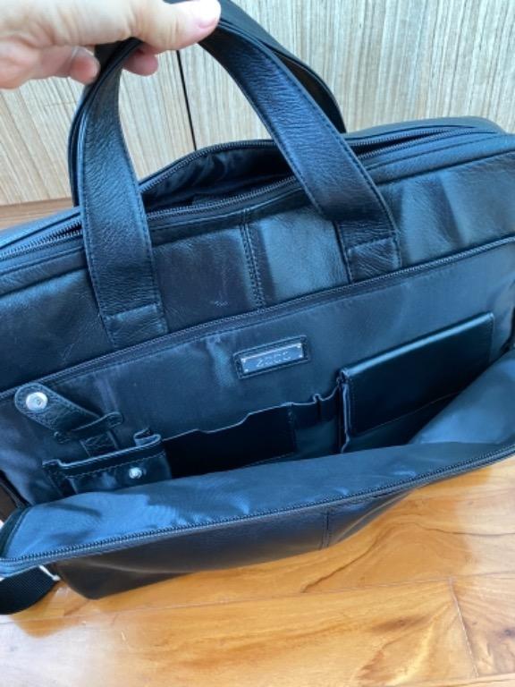 Ecco leather business laptop bag (men’s), Computers & Tech, Parts