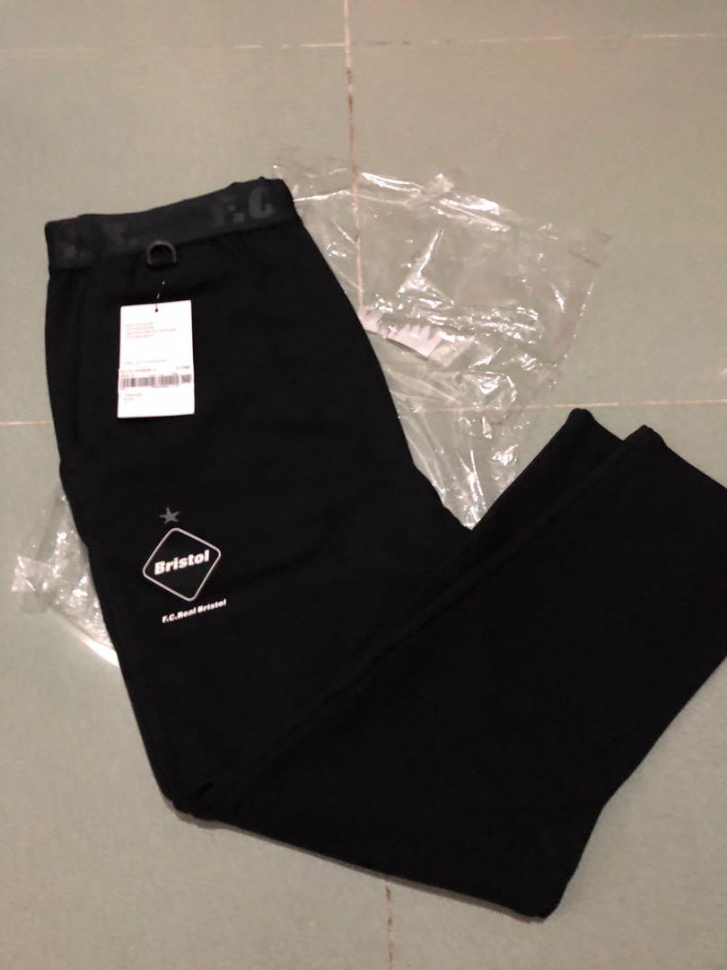 Fcrb relax fit long pants 褲長褲黑色fc real Bristol soph sophnet