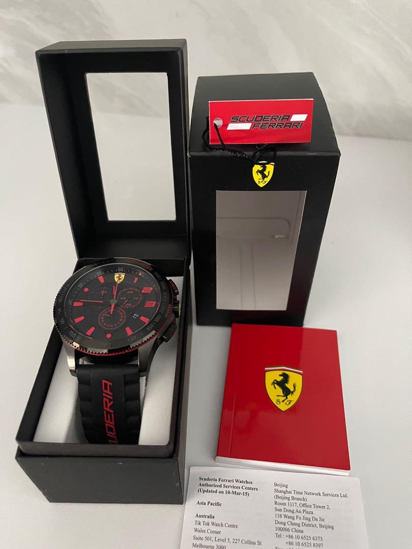 Ferrari RedRev Black Men s Watch FER0830138