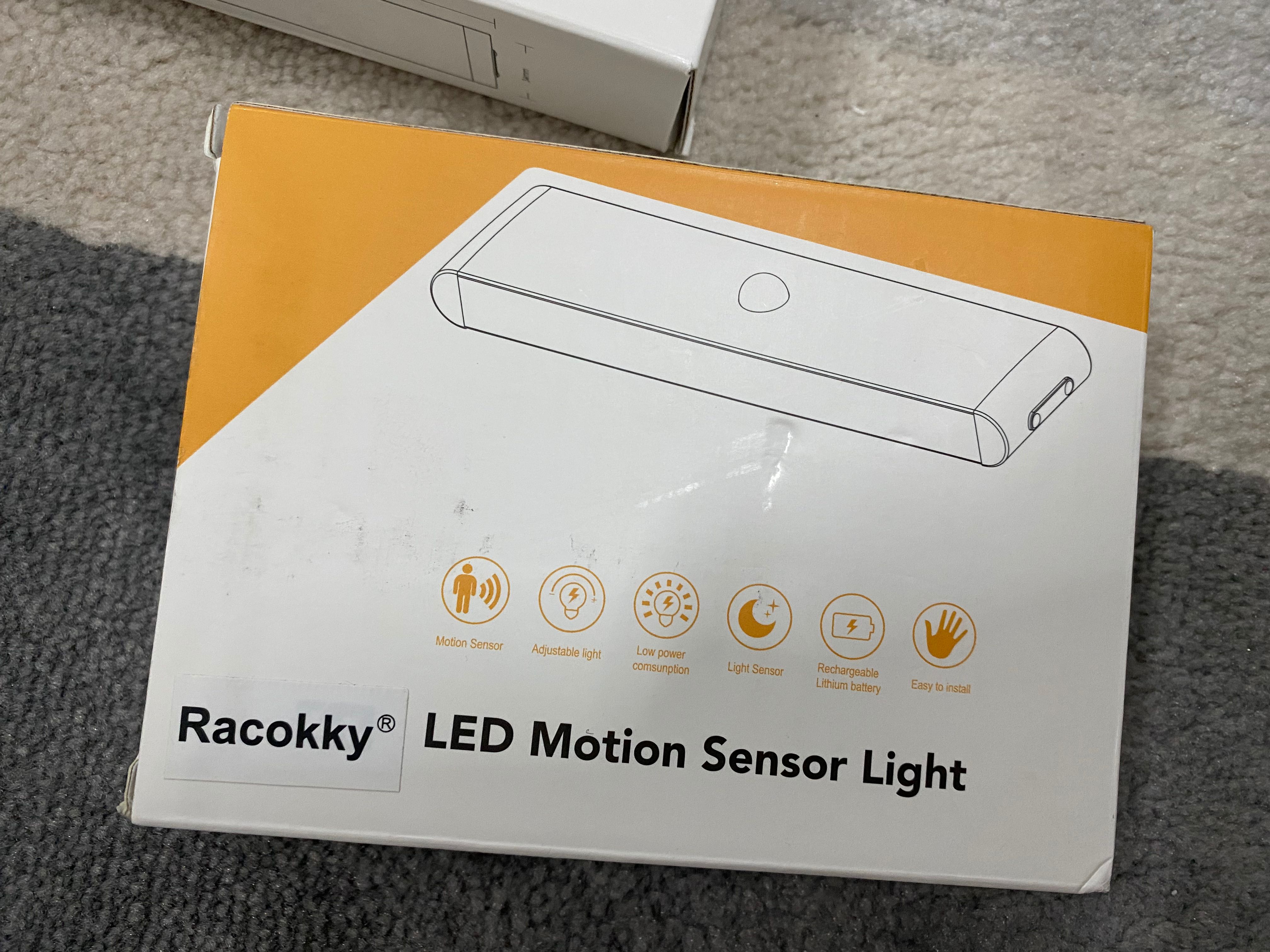 Racokky led motion sensor sales light
