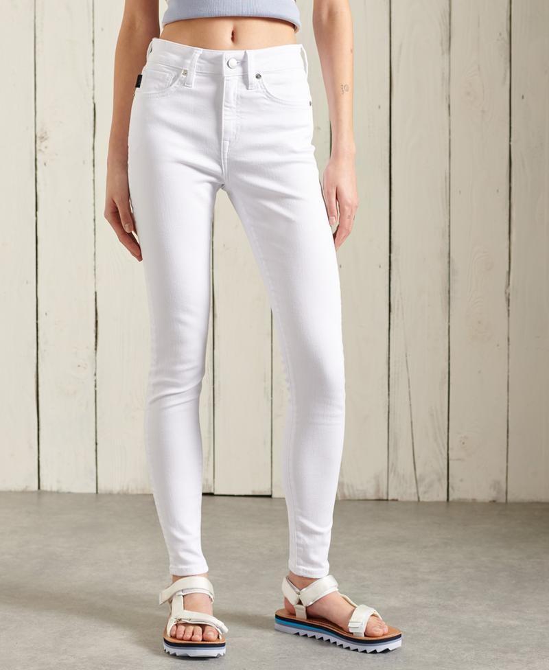GAP White Skinny Jeans, Women's Fashion 